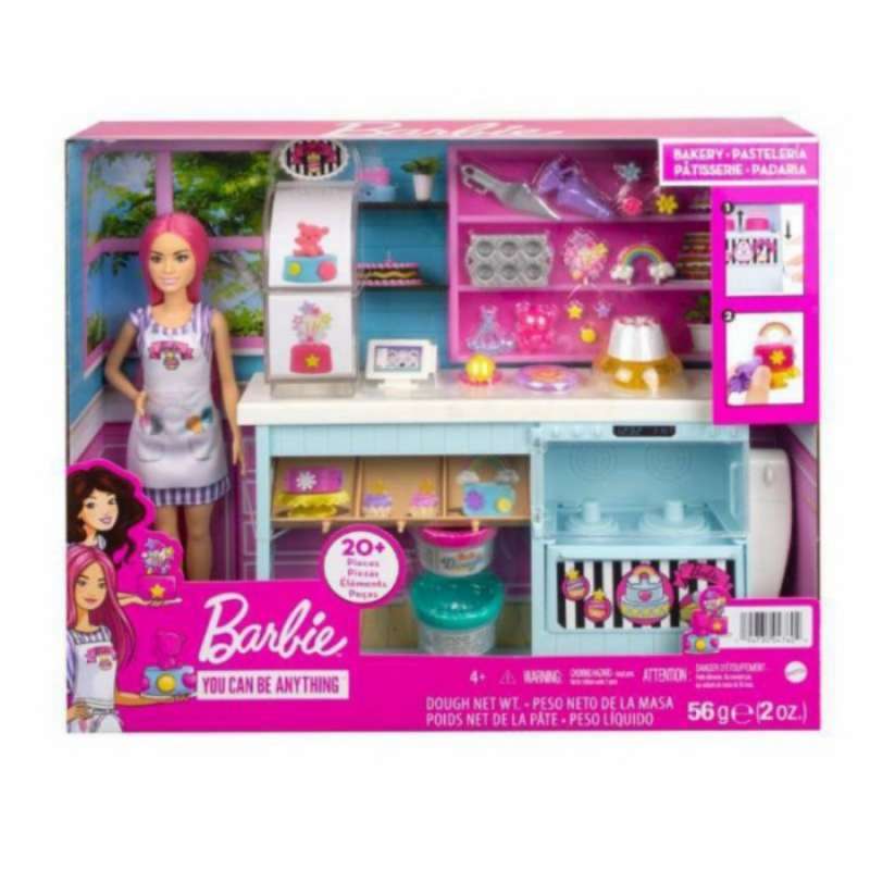 Barbie store clay set