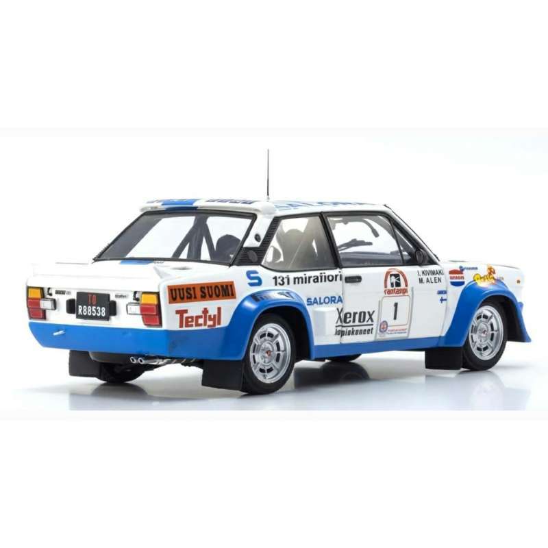 FIAT 131 ABARTH 1979 RALLY new Zeland -Kyosho - Collezionismo In vendita a Biella