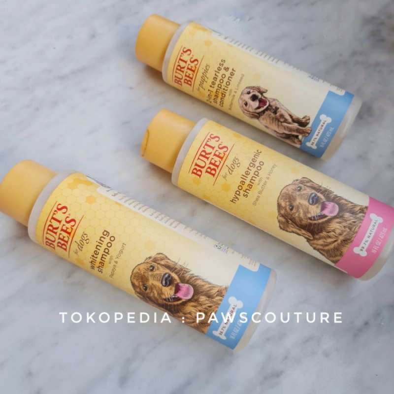 Burt's bees whitening deals dog shampoo