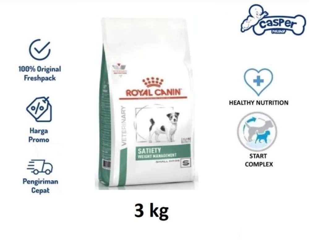 Promo Royal Canin Vet Satiety Weight Management Small Dog 3kg