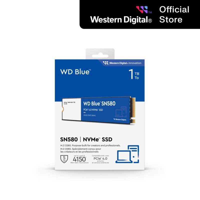 Blue Sn580 Ssd M2 500gb Wd Blue Sn580 Gen Wd Blue 500gb Nvme Ssd