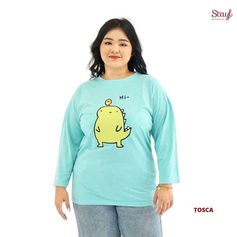 Plus size shop dinosaur sweater