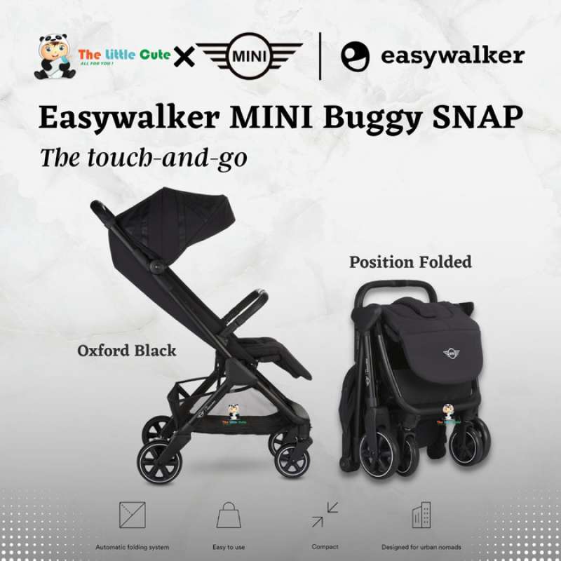 Jual Easywalker MINI Buggy SNAP Stroller Cabin Size Autofold di