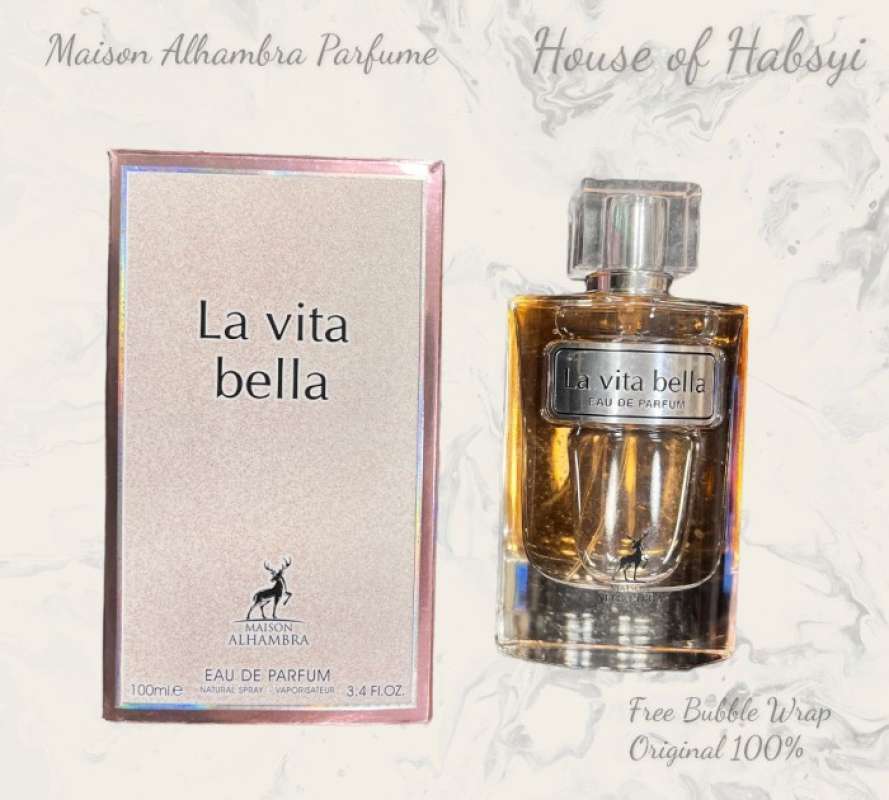 Jual Parfum La Vita Bella by Maison Alhambra EDP 100ML Parfume