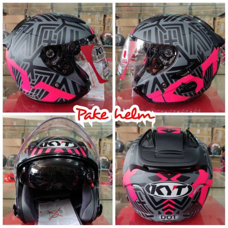 Type helm kyt half sales face