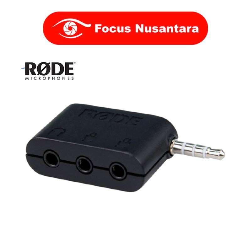 Promo RODE SC6 Dual TRRS Input and Headphone output for Smartphone