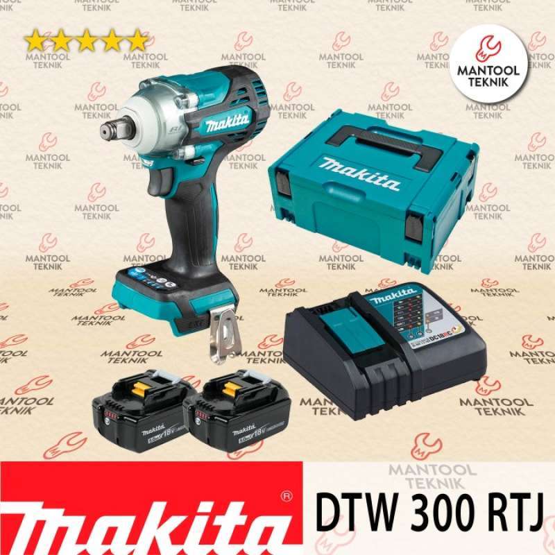 Promo DTW285RTE Cordless Impact Wrench Mesin Buka Baut MAKITA DTW