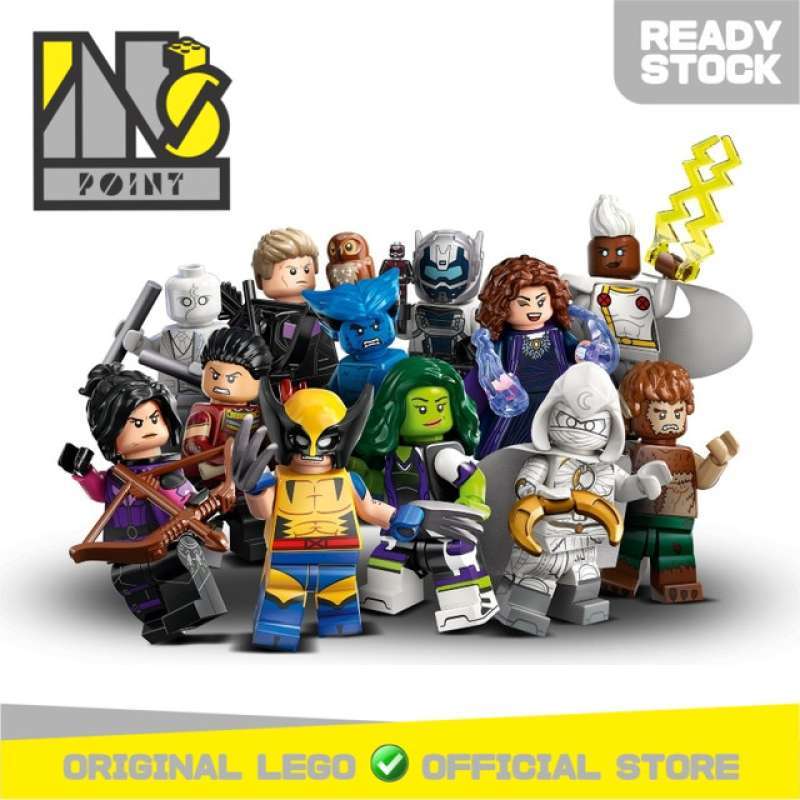 Jual LEGO 71039 Minifigures Marvel Series Full Set (12pcs