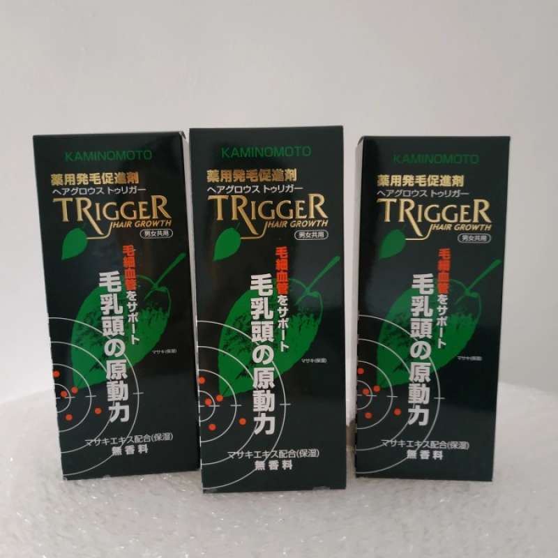 Jual Promo Kaminomoto Trigger Hair growth 180 ml Tonic Penumbuh