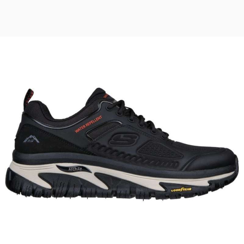 SKECHERS OUTDOOR ROAD WALKER ARCH FIT TRAIL BLACK