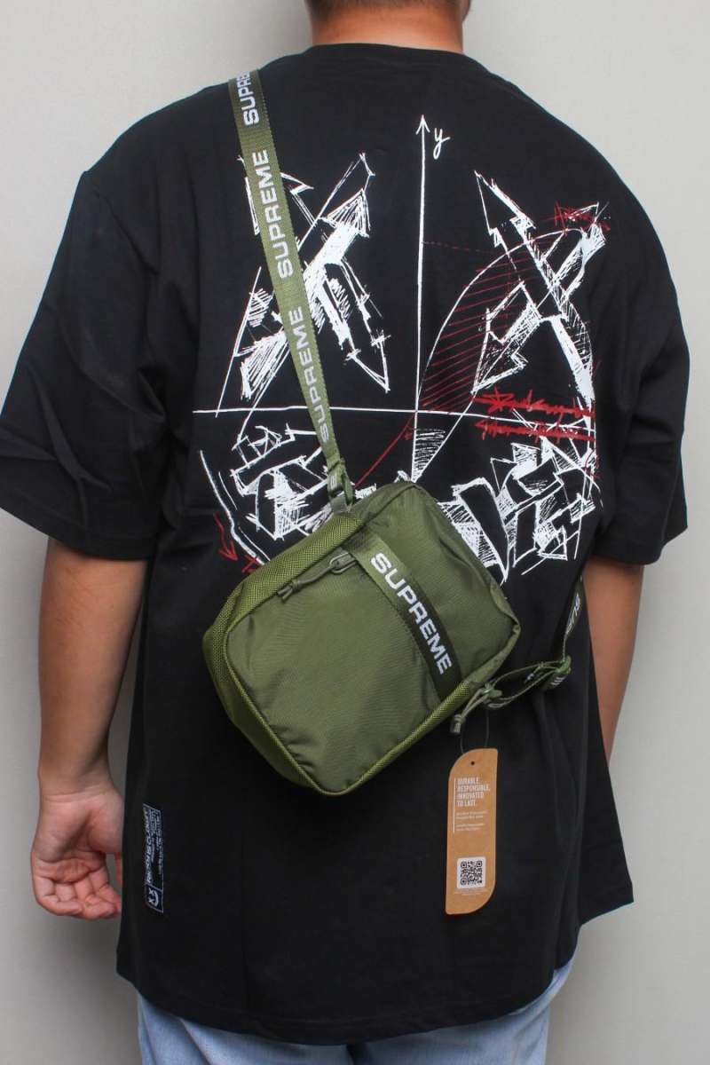 Supreme shoulder bag olive hotsell