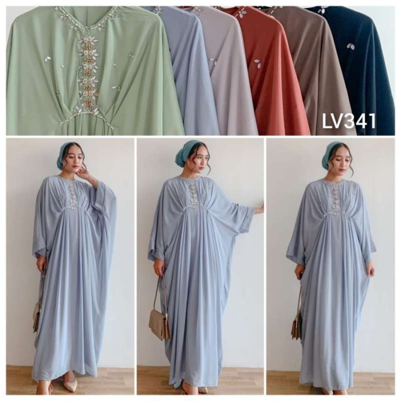 Jual Baju Kaftan Busui Kekinian Terbaru Harga Promo Februari