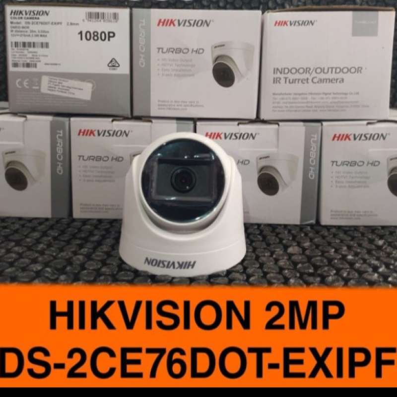 Promo cctv indoor 2mp full hd 1080p DS-2CE76DOT-EXIPF Diskon 23% di Seller  Golia Store - Kalibata, Kota Jakarta Selatan | Blibli