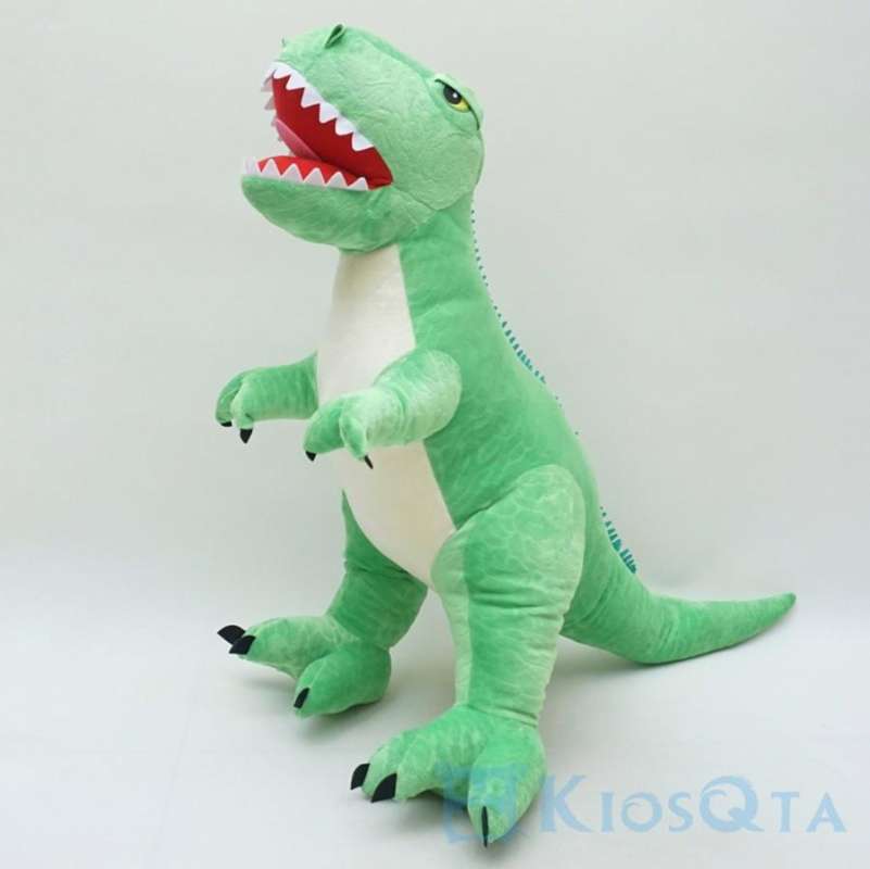 Jual Boneka Dinosaurus T-rex Tyrannosaurus Hijau Ukuran Besar Xl