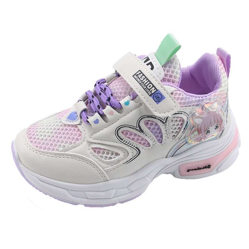 MIVASO Sepatu Sneakers Sport Anak Perempuan MOLLYCA Sepatu Anak Perempuan Import