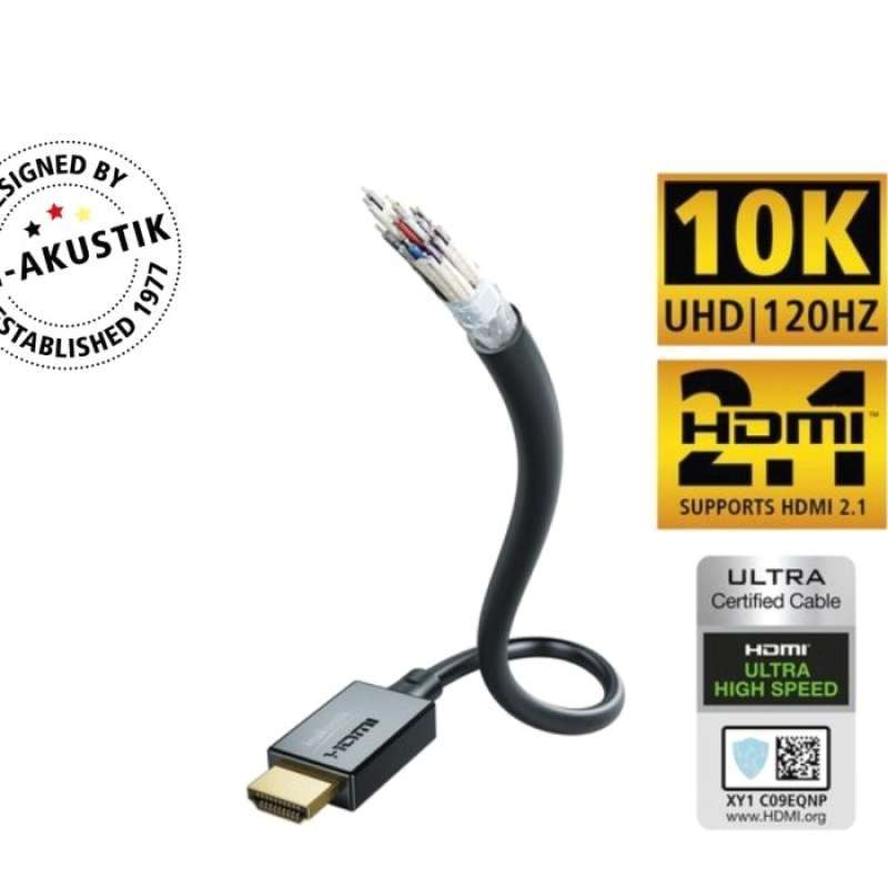 kabel hdmi inakustik Star 2.1 8K 10K HDR10 120hz PS4 PS5 1M 1.5M 2M