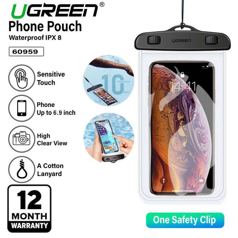 Jual Ugreen 60959 Waterproof Phone Pouch Case Holder Hp iPhone