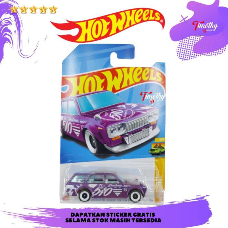 Harga hot wheels datsun bluebird 510 wagon sale