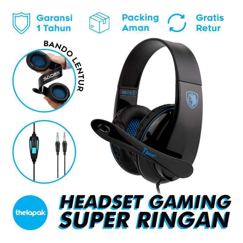 Sades gaming headset t power store
