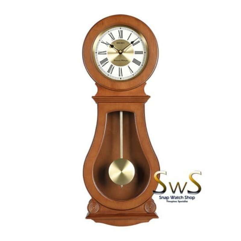 Promo Jam Dinding Seiko QXH071 Original QXH071B Dual Chimes Case