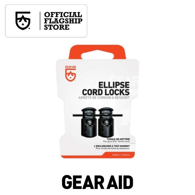 Ellipse Cord Locks | Gear Aid Orange