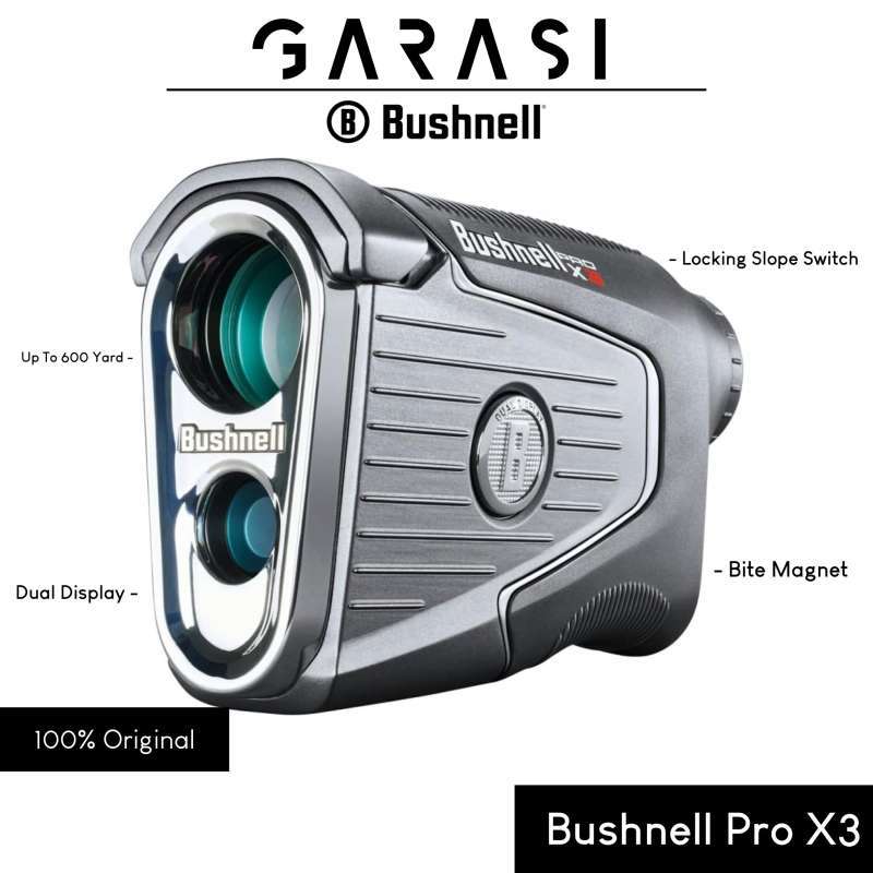 Bushnell PRO X3 Advanced Laser Golf Rangefinder Original
