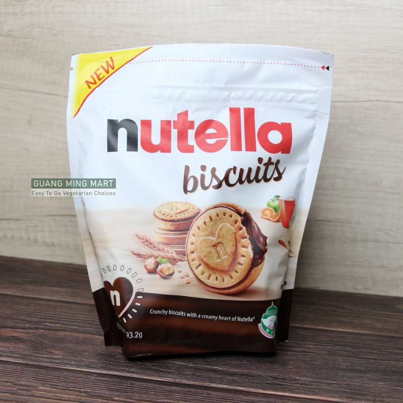 N. 3 package NUTELLA BISCUITS of 304gr + N.3 NUTELLA B-READY creamy heart  cookie