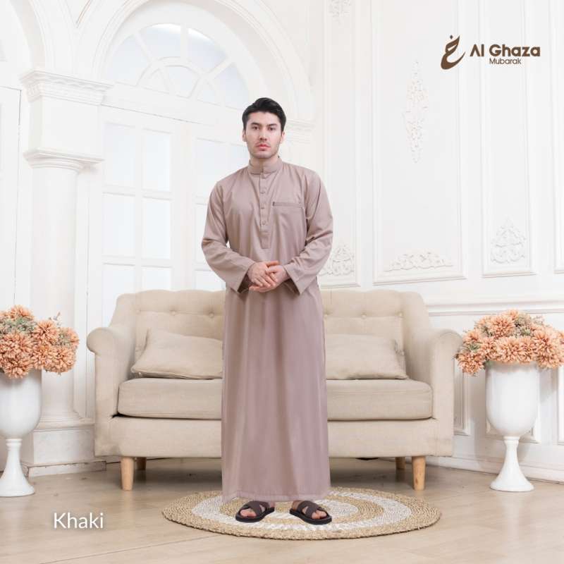Jubah slim fit top