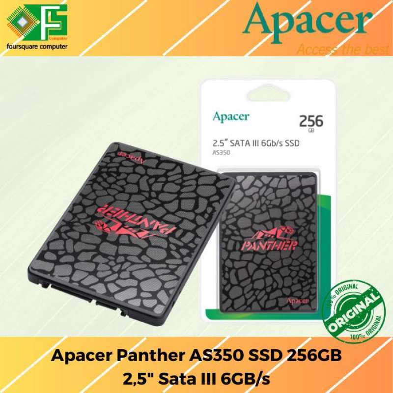 Jual Apacer Panther Ssd 256gb Ssd 256 GB Sata Iii 6gb/s 2,5