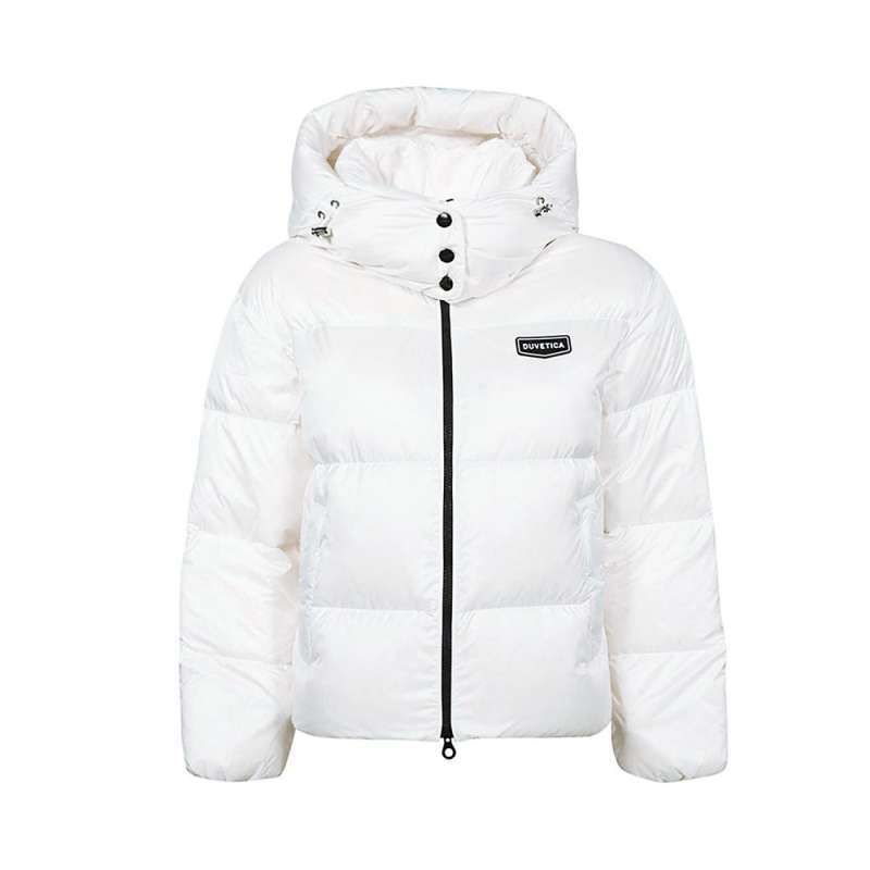 Duvetica Risa Hooded Down Jacket White