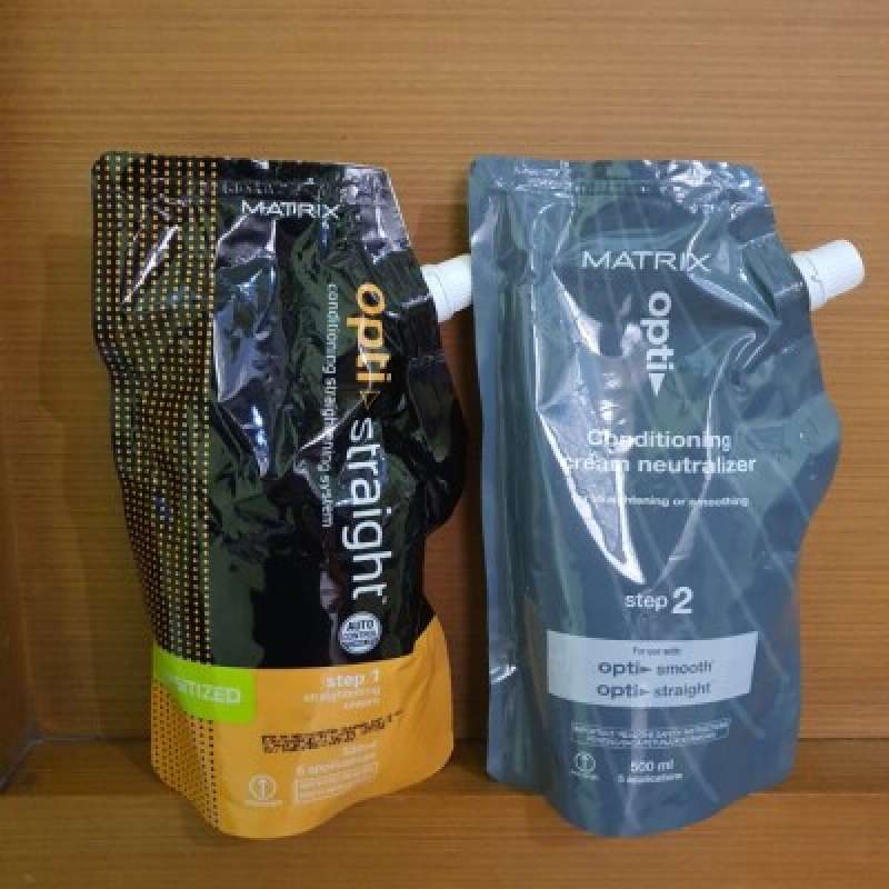 Matrix Opti Straight Sensitized step1 step2 500ml 500ml