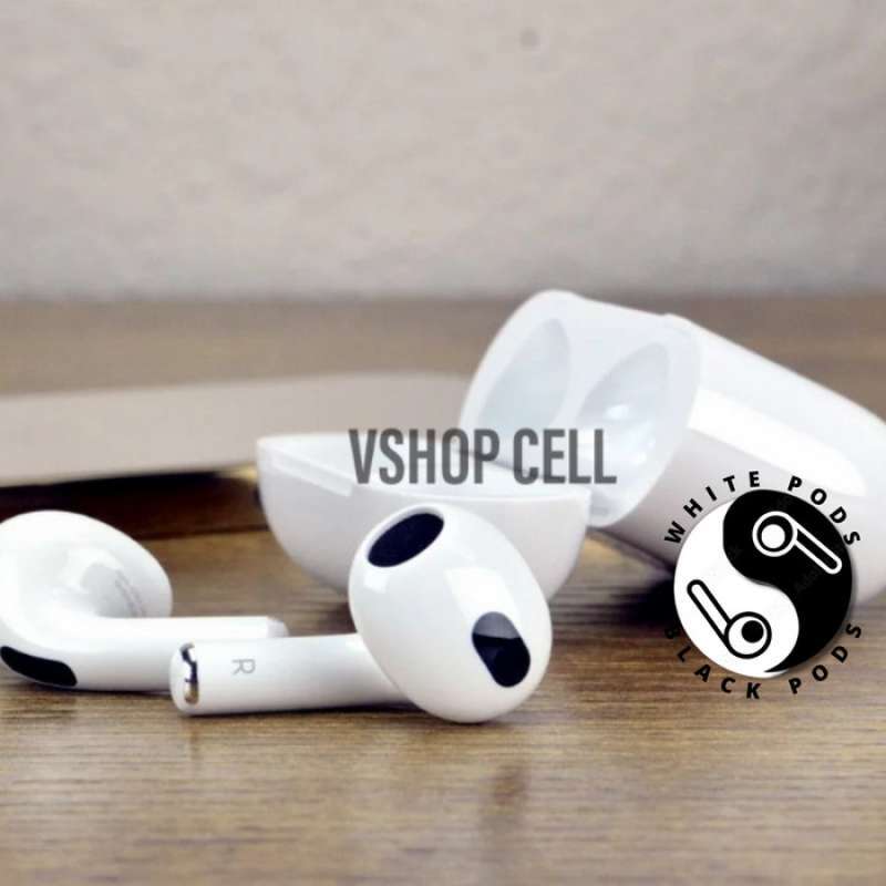 WhitePods Gen 3 Earphone Bluetooth Super Clone Support Rename GPS