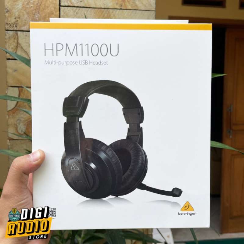 Promo Headphone Gaming USB Plus Mic Headset Microphone Behringer