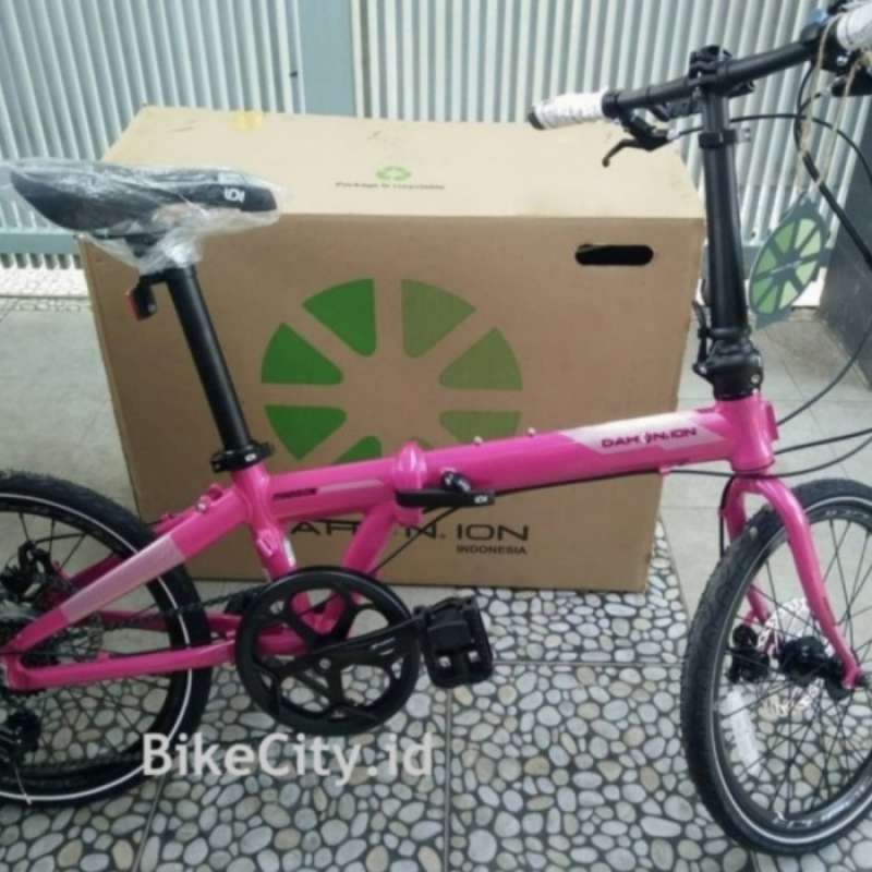 Promo Sepeda Lipat Dahon Ion Madison 7 Speed New Black Resmi