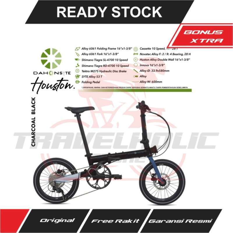 Promo Sepeda Lipat Alloy 16 Houston Dahon Syte By Pacific Folding