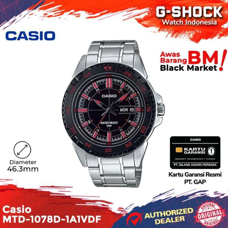 Jual Casio General Mtd 1078d 1a1vdf Mtd 1078d Mtd 1078 Mtd1078d Mtd 1078d Di Seller Gudang Jam Official Store Braga Kota Bandung Blibli