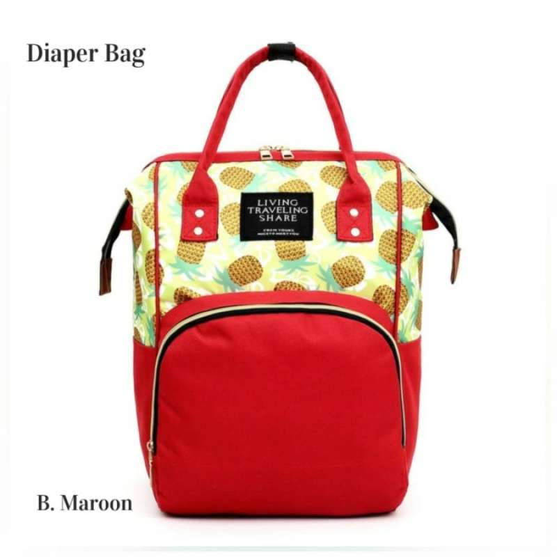 Pineapple online diaper bag