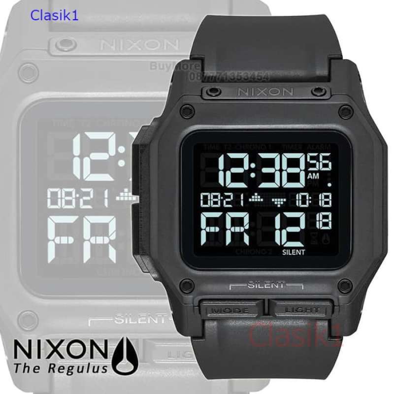 Nixon Regulus Black A1180001 Jam Tangan Pria Garansi Resmi 2 Tahun