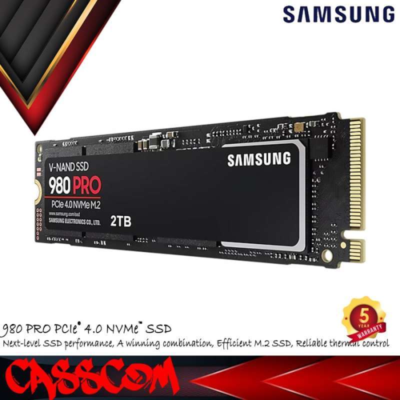 Jual Ssd Samsung 980 Pro Nvme 2tb Pcie Gen 4x4 Garansi