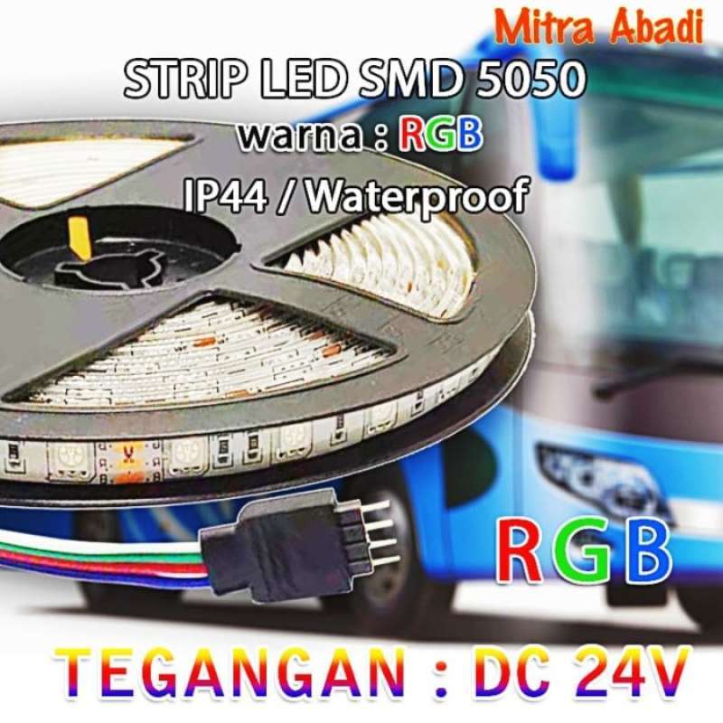 Lampu led top strip waterproof