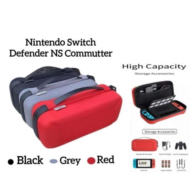 Promo Case Nintendo Switch Defender WIWU NS Commuter Tas