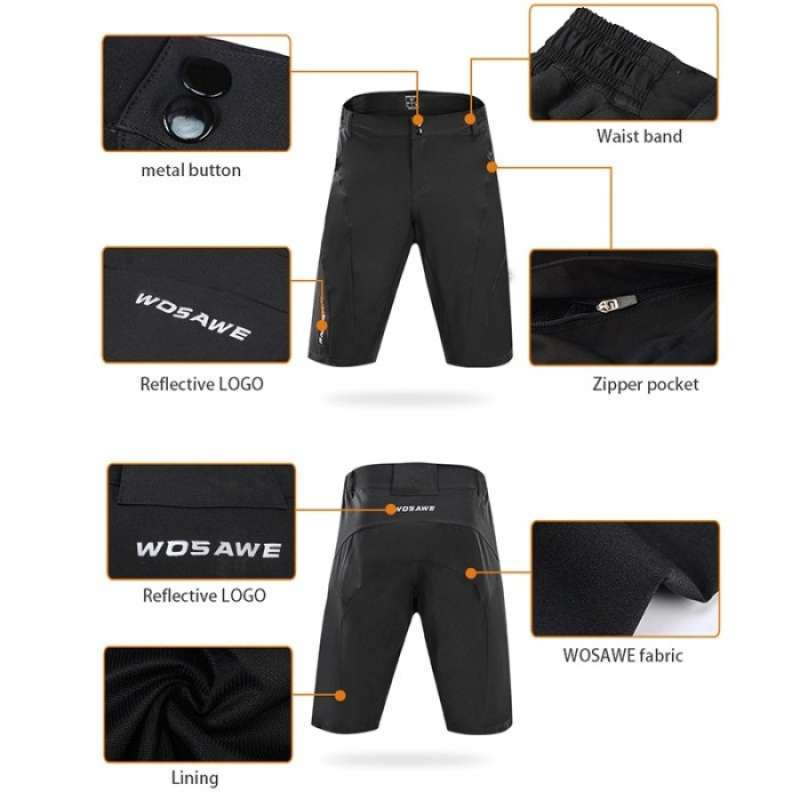 Promo WOSAWE CELANA SEPEDA PRIA MTB DH AM NON PADDING BC131