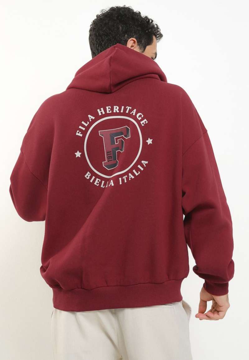 Fila heritage hoodie hot sale