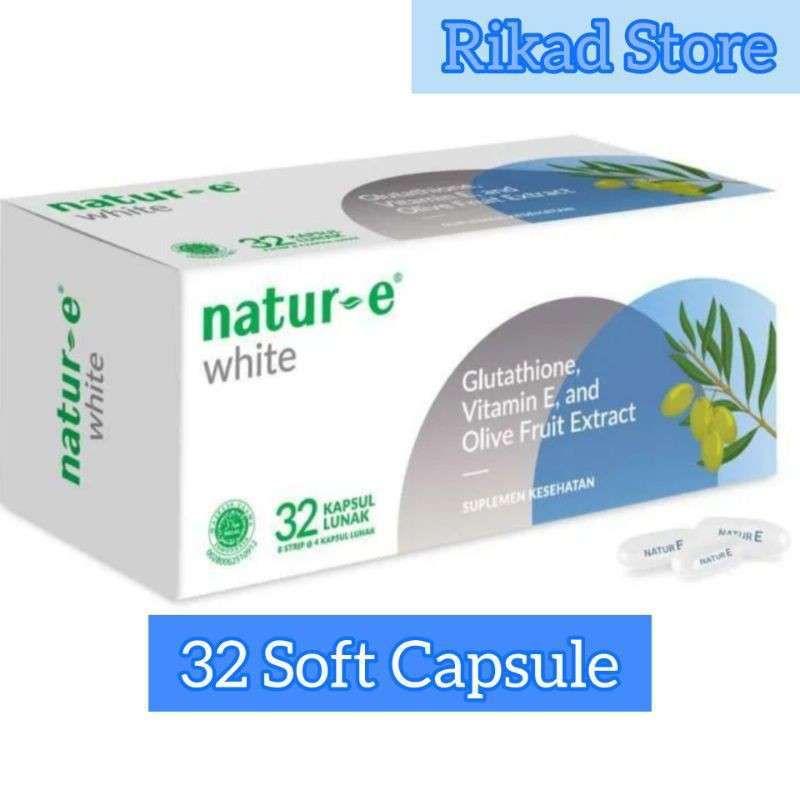 natur e glutathione NATUR E WHITE SOFT CAPSULE APOTEK HEMAT depan RS. SELEBESOLU KM. 12 main image 1