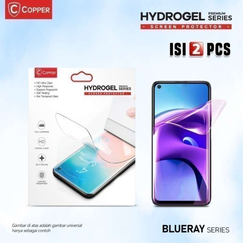 Jual Copper Blueray Redmi Note Anti Gores Hydrogel Not