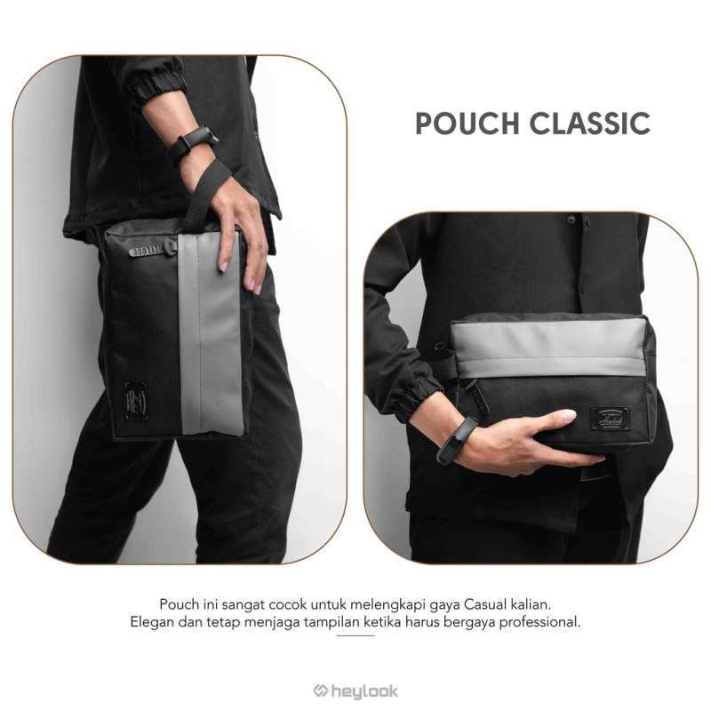 Pouch bag pria hot sale