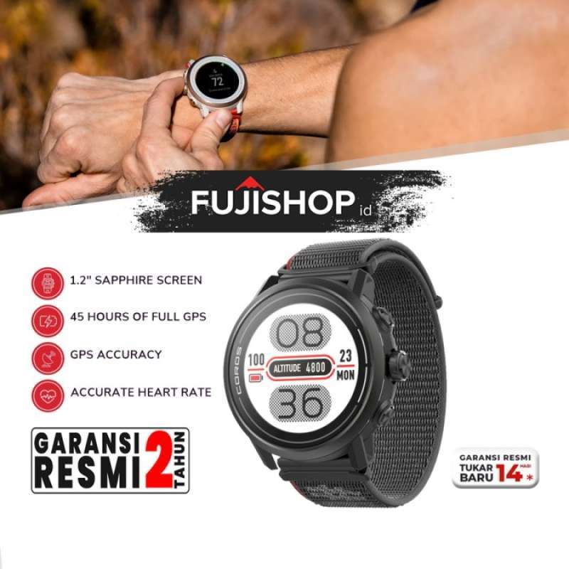 Coros Apex GPS Outdoor Watch Garansi Resmi