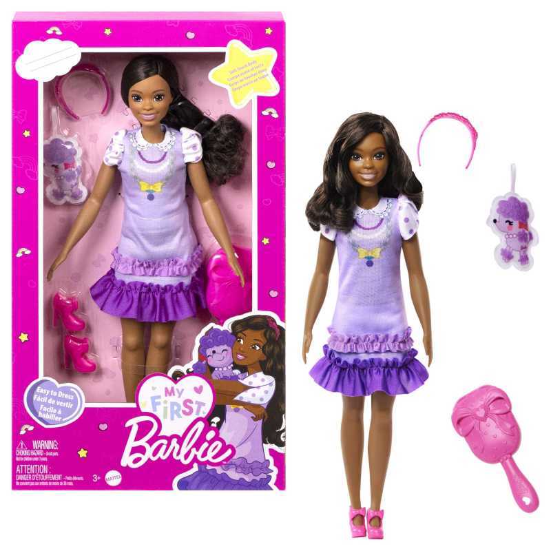 Barbie Doll For Preschoolers, My First Barbie “Brooklyn” Doll HLL20 HLL18