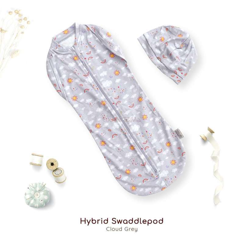 Jual Bedong Instan Hybrid Swaddle Pod Cuddle Me (grosir Lebih