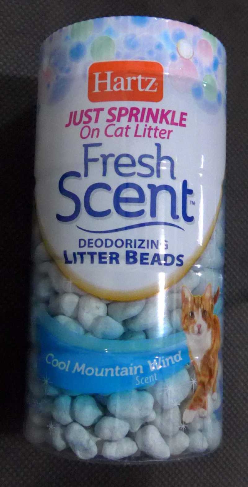 Hartz deodorizing deals litter beads